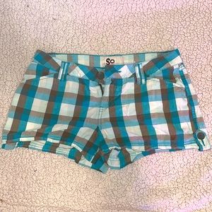 Plaid Shorts Size 7